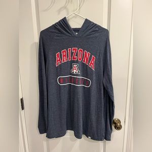 University of Arizona Wildcats long sleeve hooded